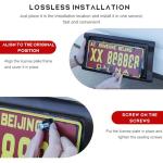 Heavy Duty License Plate Bumper Guard Protector