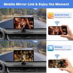 9" Wireless Apple CarPlay Dash Cam & GPS Screen