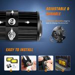 Nilight Amber 72W LED Off-Road Fog Lights