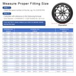 Waterproof Tire Covers 4 Pack for RV, Truck, SUV