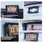Heavy Duty License Plate Bumper Guard Protector