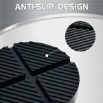 Universal Floor Jack Rubber Pad for Protecting Rails