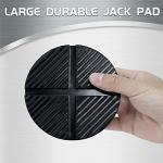 Universal Floor Jack Rubber Pad for Protecting Rails