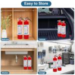 2 Pack Fire Extinguishers - Compact & Portable
