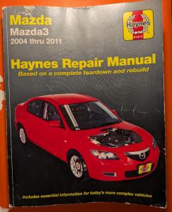 Mazda3 2004-2011 Haynes Repair Manual