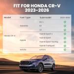 LASFIT All-Weather Floor Mats for 2023-2025 Honda CR-V