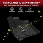 LASFIT All-Weather Floor Mats for 2023-2025 Honda CR-V