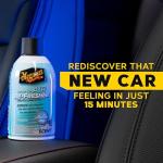 Meguiar's G16402 Whole Car Air Re-Fresher Odor Eliminator Mist, New Car Scent, 2 Fluid Ounces