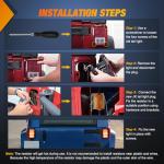 Nilight LED Tail Lights for 2007-2018 Wrangler JKU