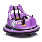 Kids 12V Remote Control Bumper Car with Lights