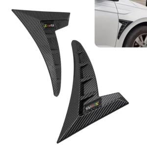 Qurbuns 2 PCS Sporty Car Fender Vent Covers