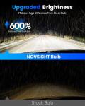 NOVSIGHT 9005/HB3 & 9006/HB4 Bulbs Set