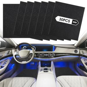 30-Pack Waterproof Car Floor Mats – Universal Fit