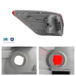 Chrome Red Brake Tail Light for 2013-2016 Nissan Pathfinder