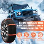 20PCS Emergency Tire Chains for Winter Driving