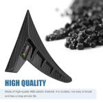 Qurbuns 2 PCS Sporty Car Fender Vent Covers