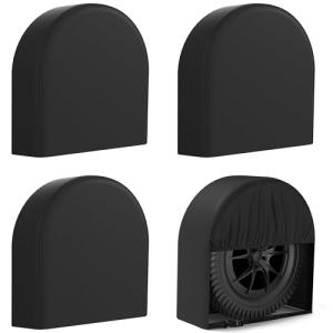 RV Tire Covers Set of 4 – Waterproof & Durable