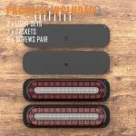 2 Pack Red LED Trailer Tail Lights with Reverse