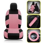 JINGSEN 17-Piece Plush Car Seat Cover Set