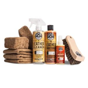 Chemical Guys Leather Care Kit for Cars and More