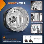 Nilight Fog Lights for 2005-2010 Dodge & Chrysler