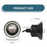 Zigeiya 2-Pack Bright LED Fog Lights