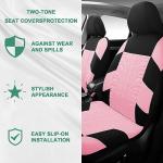 JINGSEN 17-Piece Plush Car Seat Cover Set