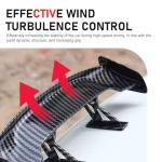 Qurbuns Carbon Fiber Mini Rear Wing Spoiler