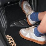 Leopard Print Car Seat Covers and Accessories Set