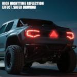 Reflective Slow Moving Vehicle Signs - 2 Pack