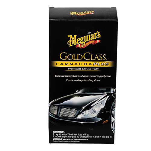 Meguiar's Gold Class Carnauba Liquid Wax - 16 Oz
