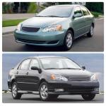 DWVO Headlight Assembly for 03-08 Toyota Corolla