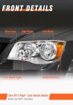 Dodge Grand Caravan Headlight Assembly Replacement Pair