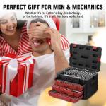 450-Piece Socket Set with Quick-Release Ratchet