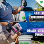 3D Wash N Wax Car Wash Soap - 1 Gallon