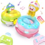 DEERC 2 Pack Remote Control Ejecting Bumper Cars