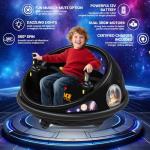 Remote Control Spinning Bumper Car for Kids