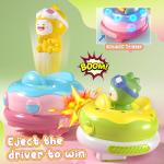 DEERC 2 Pack Remote Control Ejecting Bumper Cars