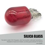 5 PCS 7443 Red Brake Light Bulbs