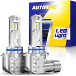 AUTOONE 9005 LED Wireless Plug-and-Play Light Bulb