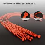 Reusable Anti-Skid Snow Tire Chains for Winter