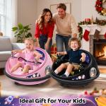 Remote Control Spinning Bumper Car for Kids