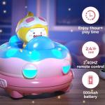 DEERC 2 Pack Remote Control Ejecting Bumper Cars