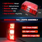 Chevy Silverado Tail Light Assembly 2007-2013, Red