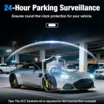 3 Channel 4K Dash Cam with WiFi Control