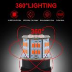 iFunyLED 4-Pack 3157 Bright LED Tail Lights