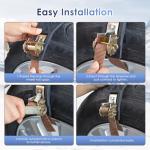 Heavy-Duty Universal Snow Tire Chains for SUVs