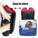 JIANLEI Snow Socks for Cars, SUVs, and Trucks