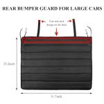 Large Foldable Rear Bumper Guard and Protector