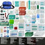 Large 435-Piece First Aid Kit for Any Adventure